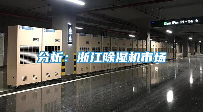 分析：浙江除濕機(jī)市場