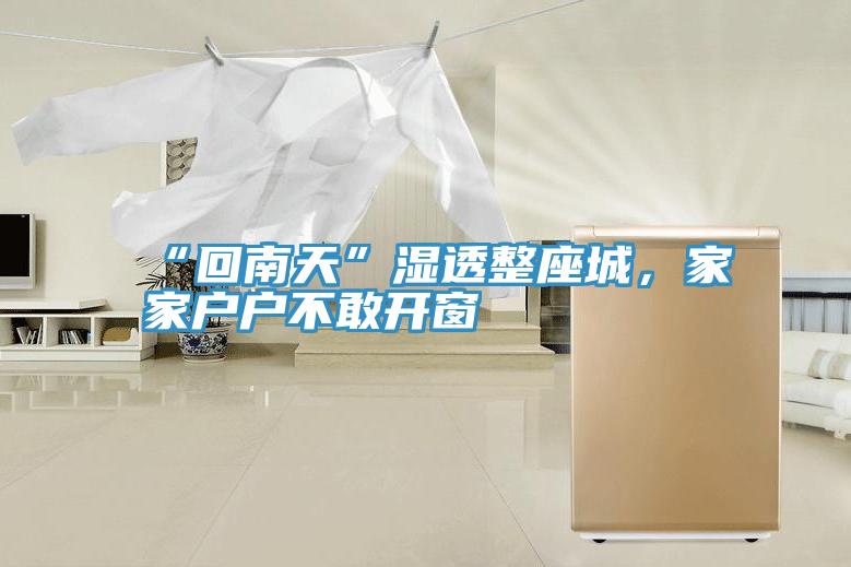 “回南天”濕透整座城，家家戶戶不敢開窗