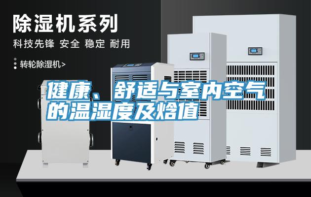 健康、舒適與室內(nèi)空氣的溫濕度及焓值