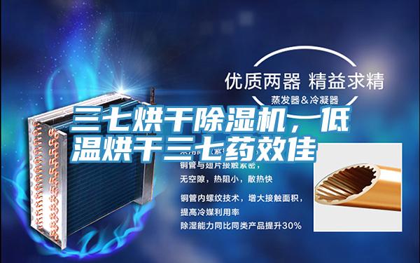 三七烘干除濕機(jī)，低溫烘干三七藥效佳