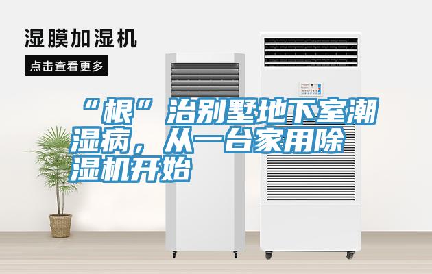 “根”治別墅地下室潮濕病，從一臺家用除濕機開始