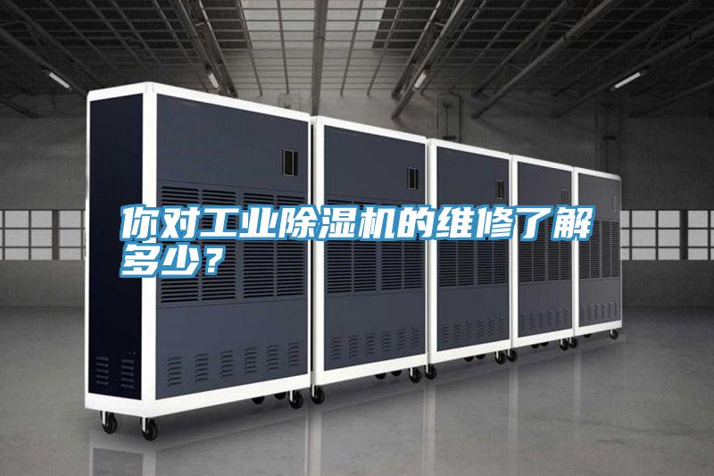 你對工業(yè)除濕機(jī)的維修了解多少？