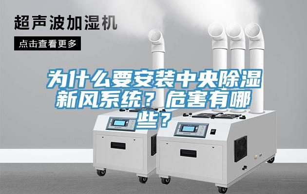 為什么要安裝中央除濕新風(fēng)系統(tǒng)？危害有哪些？