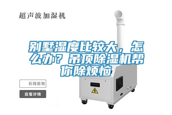別墅濕度比較大，怎么辦？吊頂除濕機幫你除煩惱