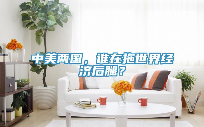 中美兩國，誰在拖世界經(jīng)濟后腿？