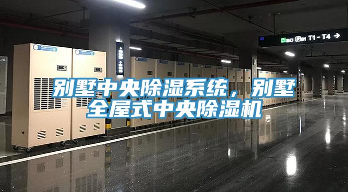 別墅中央除濕系統(tǒng)，別墅全屋式中央除濕機(jī)
