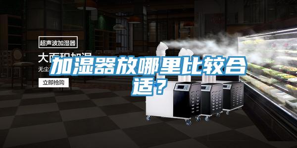 加濕器放哪里比較合適？