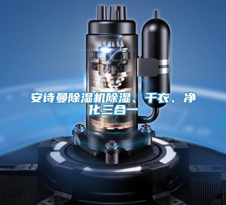 安詩曼除濕機除濕、干衣、凈化三合一