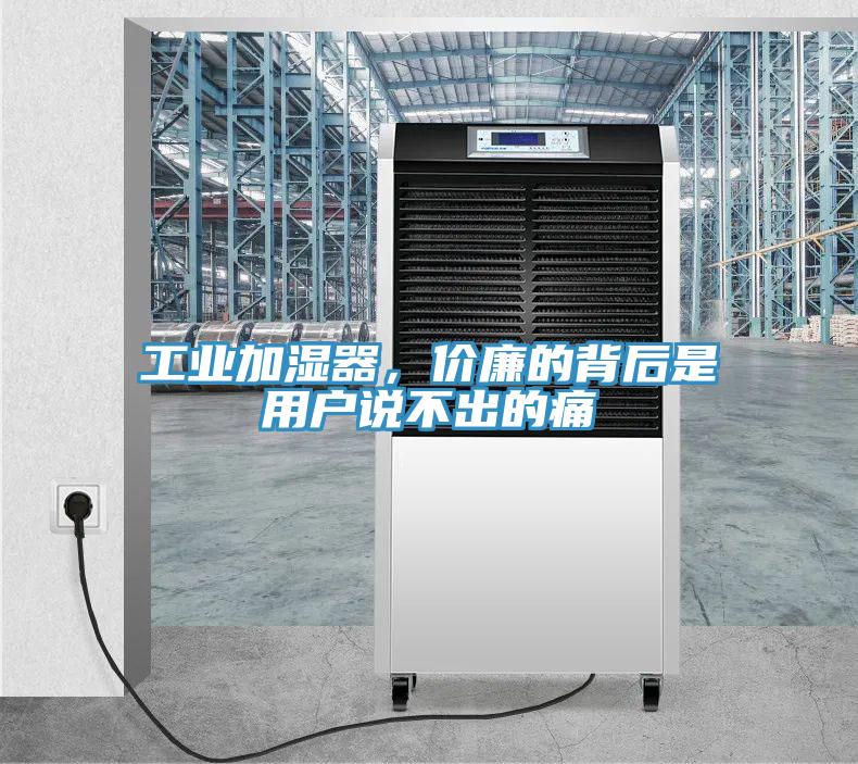 工業(yè)加濕器，價廉的背后是用戶說不出的痛