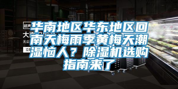 華南地區(qū)華東地區(qū)回南天梅雨季黃梅天潮濕惱人？除濕機選購指南來了