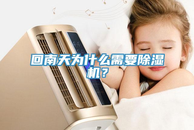 回南天為什么需要除濕機？