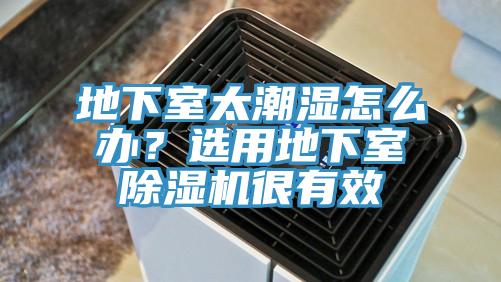 地下室太潮濕怎么辦？選用地下室除濕機很有效