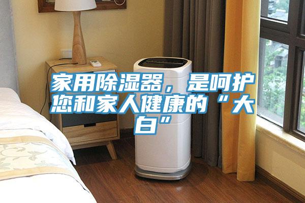 家用除濕器，是呵護您和家人健康的“大白”