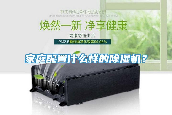 家庭配置什么樣的除濕機(jī)？