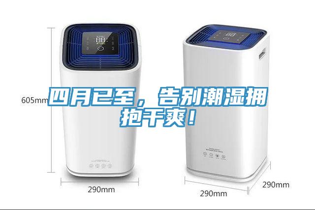 四月已至，告別潮濕擁抱干爽！