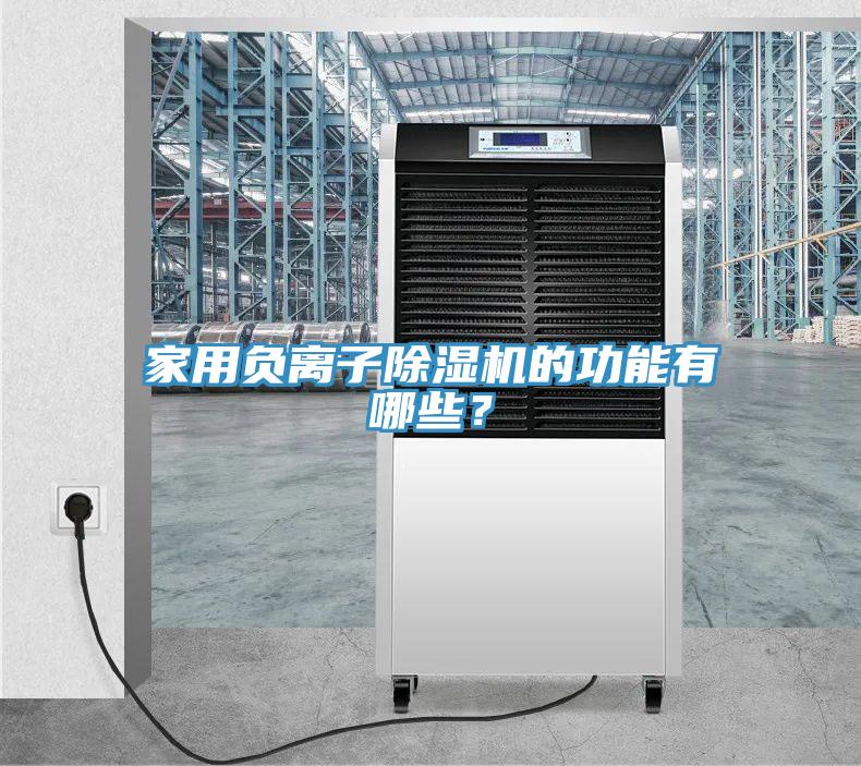 家用負離子除濕機的功能有哪些？