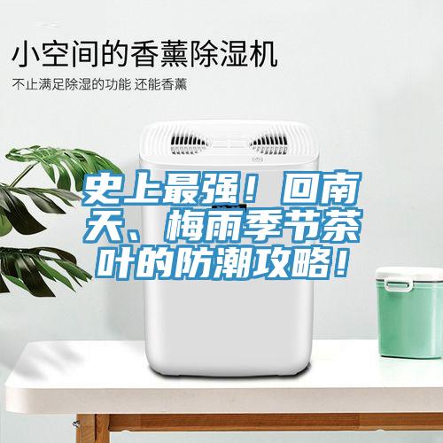 史上最強(qiáng)！回南天、梅雨季節(jié)茶葉的防潮攻略！