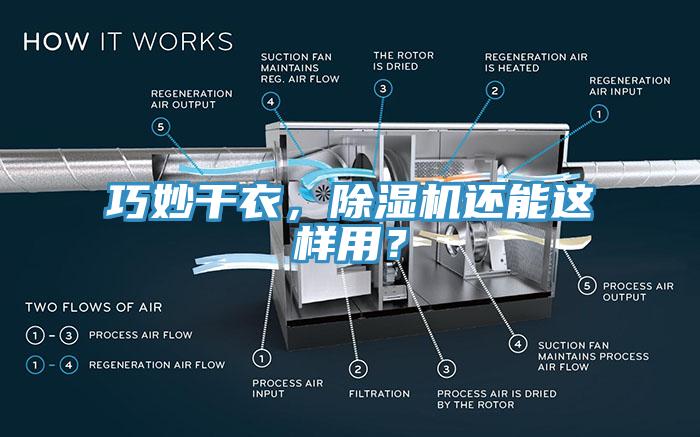巧妙干衣，除濕機(jī)還能這樣用？