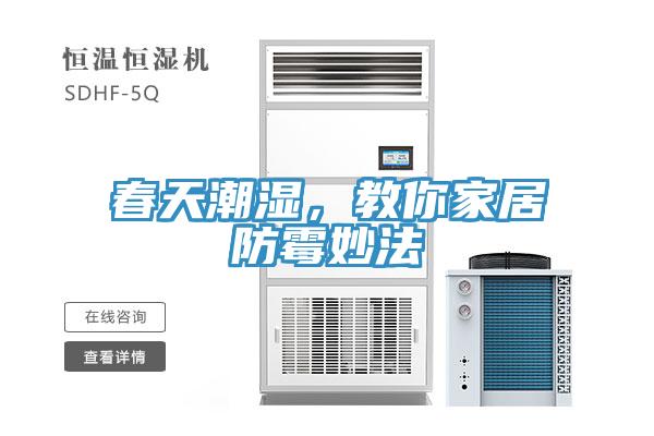 春天潮濕，教你家居防霉妙法