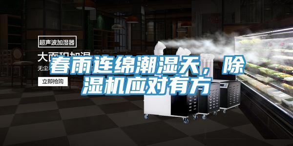 春雨連綿潮濕天，除濕機(jī)應(yīng)對(duì)有方