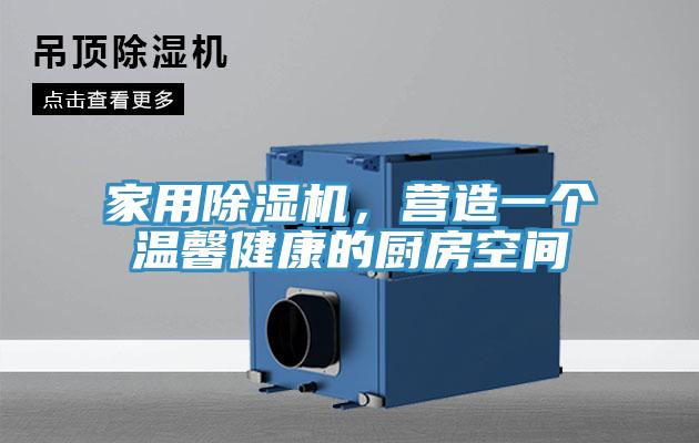 家用除濕機，營造一個溫馨健康的廚房空間