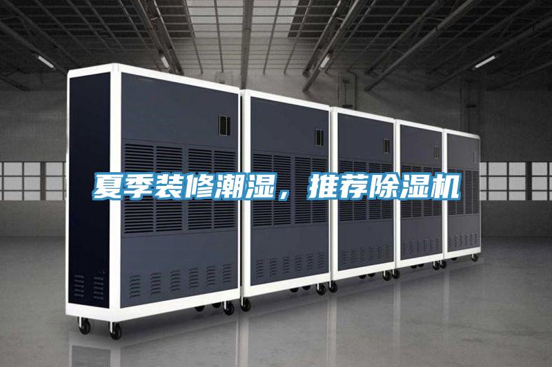 夏季裝修潮濕，推薦除濕機