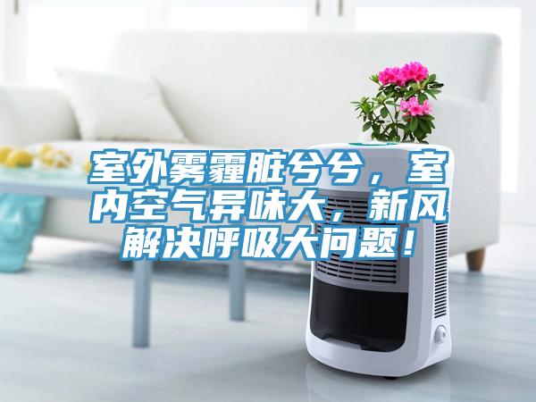 室外霧霾臟兮兮，室內(nèi)空氣異味大，新風(fēng)解決呼吸大問(wèn)題！