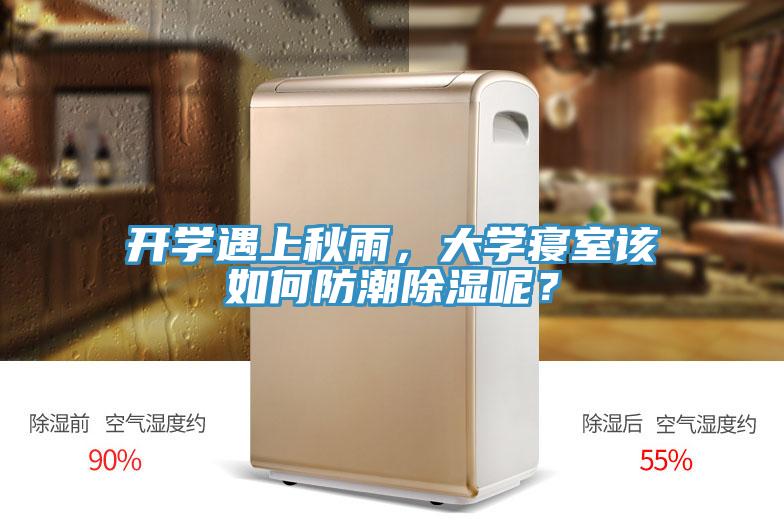 開學(xué)遇上秋雨，大學(xué)寢室該如何防潮除濕呢？