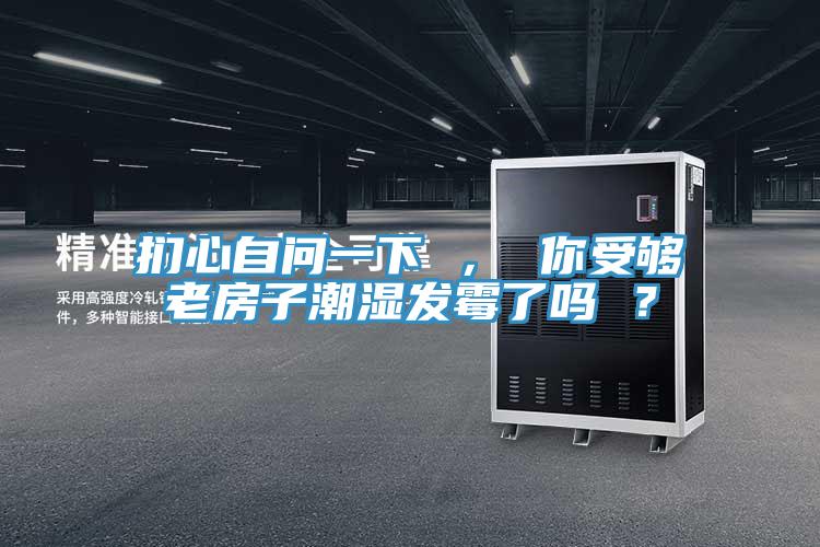 捫心自問一下 ， 你受夠老房子潮濕發(fā)霉了嗎 ？