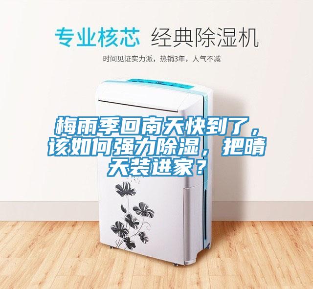 梅雨季回南天快到了，該如何強(qiáng)力除濕，把晴天裝進(jìn)家？