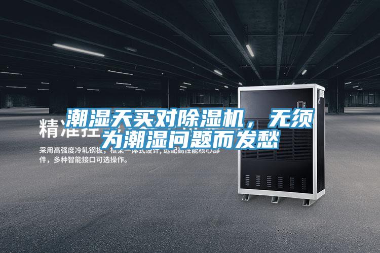 潮濕天買對除濕機，無須為潮濕問題而發(fā)愁