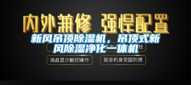 新風(fēng)吊頂除濕機(jī)，吊頂式新風(fēng)除濕凈化一體機(jī)