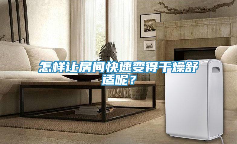 怎樣讓房間快速變得干燥舒適呢？