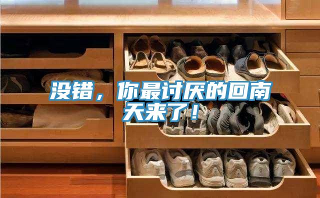 沒錯(cuò)，你最討厭的回南天來了！