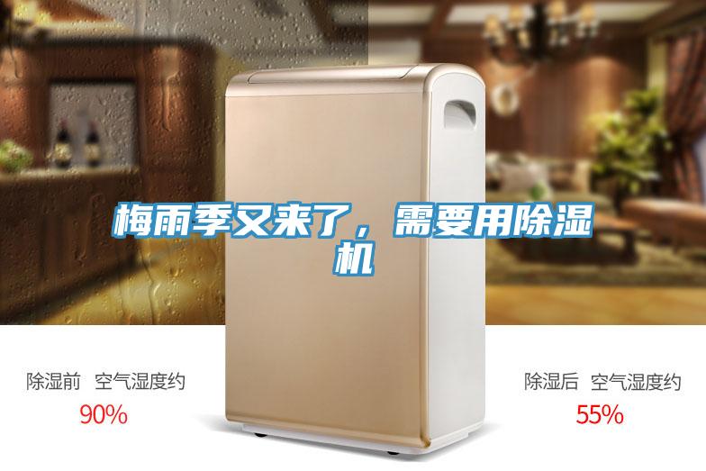 梅雨季又來了，需要用除濕機