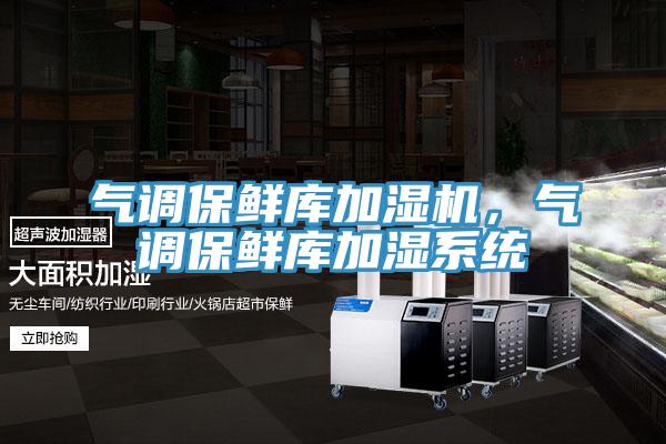 氣調(diào)保鮮庫加濕機(jī)，氣調(diào)保鮮庫加濕系統(tǒng)