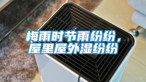梅雨時(shí)節(jié)雨紛紛，屋里屋外濕紛紛