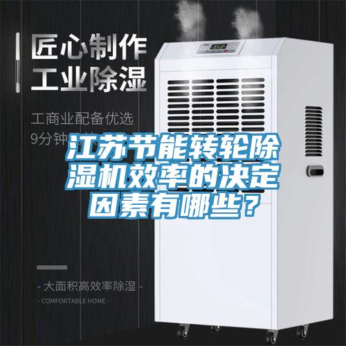 江蘇節(jié)能轉(zhuǎn)輪除濕機效率的決定因素有哪些？