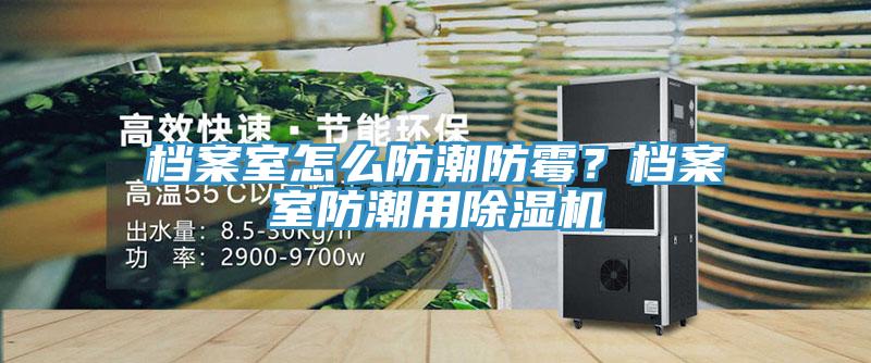 檔案室怎么防潮防霉？檔案室防潮用除濕機(jī)