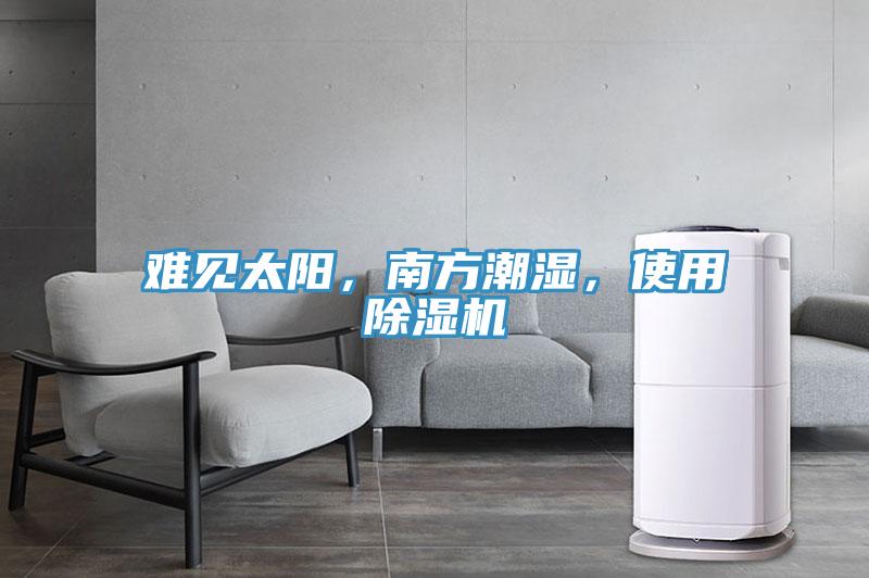難見太陽(yáng)，南方潮濕，使用除濕機(jī)
