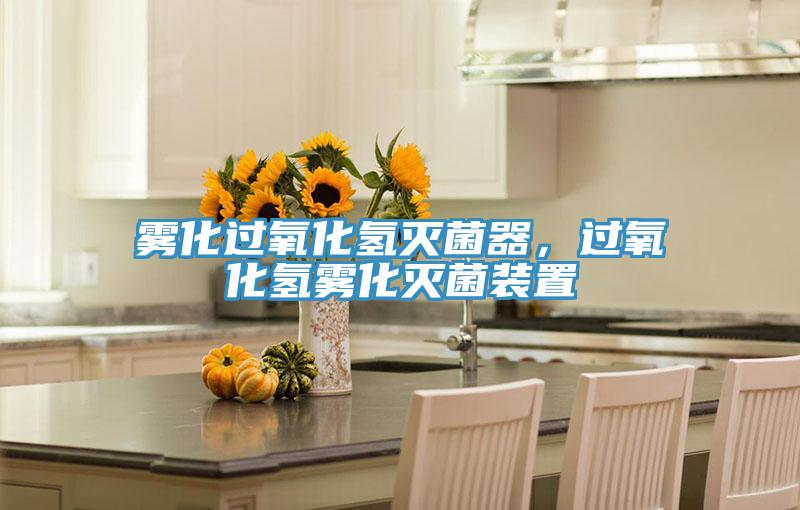 霧化過氧化氫滅菌器，過氧化氫霧化滅菌裝置