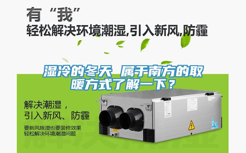 濕冷的冬天 屬于南方的取暖方式了解一下？