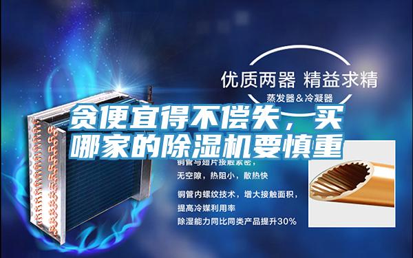 貪便宜得不償失，買哪家的除濕機(jī)要慎重