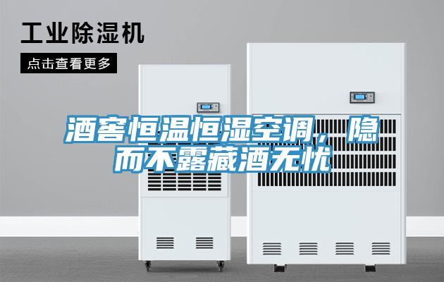 酒窖恒溫恒濕空調(diào)，隱而不露藏酒無(wú)憂