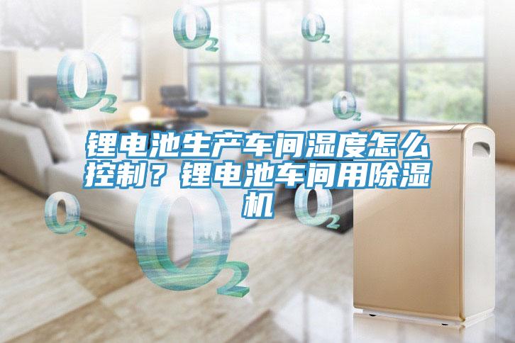 鋰電池生產(chǎn)車間濕度怎么控制？鋰電池車間用除濕機
