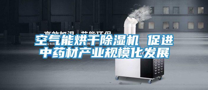 空氣能烘干除濕機(jī) 促進(jìn)中藥材產(chǎn)業(yè)規(guī)?；l(fā)展