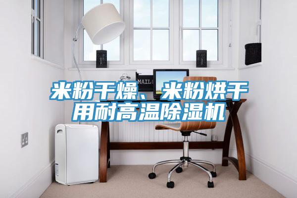 米粉干燥、米粉烘干用耐高溫除濕機(jī)