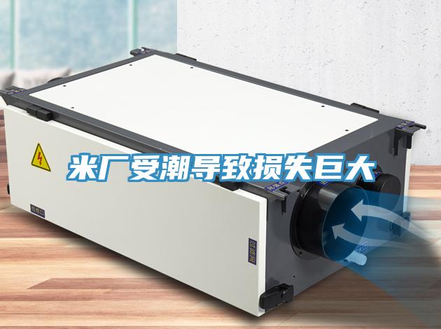 米廠(chǎng)受潮導(dǎo)致?lián)p失巨大