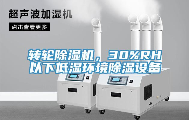 轉(zhuǎn)輪除濕機(jī)，30%RH以下低濕環(huán)境除濕設(shè)備