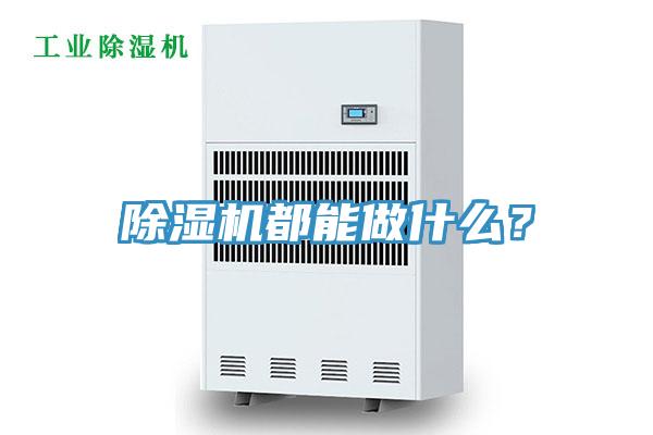 除濕機(jī)都能做什么？